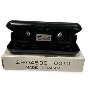 Cariole Compact Sports Glasses Vintage 70s Collectible Den Office Binoculars